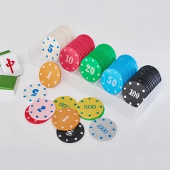 Wholesale Poker Chips For Integrate Chips Poker Set Professional Ceramic Clay Poker Chips With Custom Logo