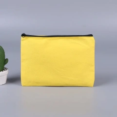 Custom Large Capacity Canvas Pen Pencil Case Bag Storage Pouch Stationery Bag for School Office Cute Kawaii Makeup Bag Marker