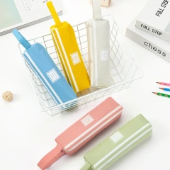 Wholesale Pencil Cases Bags With Custom Logo Cute Cartoon Girl Beautiful Pencil Bag School Pencil Bag Canvas