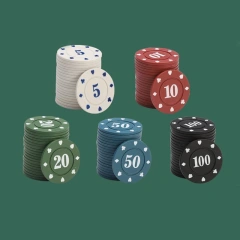 Wholesale Professional Poker Chips 14g Magnetic Metal Poker Chip Sets Custom Ceramic Poker Chips With Custom Logo