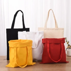 Wholesale Cheap Women's Canvas Bag 2024 Monogram Green Cotton Canvas Tote Bag Supplier Canvas Tote Bag With Custom Printed Logo
