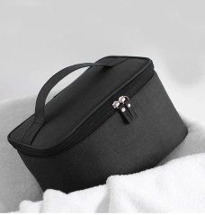 Professional Makeup Bag Travel Case for Men Nylon Portable Waterproof Make up Pouch Cosmetic Bags and Cases With Custom Logo