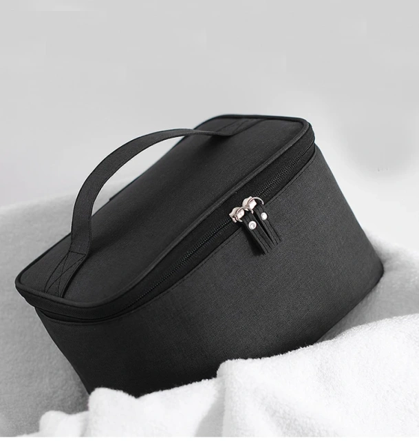 Professional Makeup Bag Travel Case for Men Nylon Portable Waterproof Make up Pouch Cosmetic Bags and Cases With Custom Logo