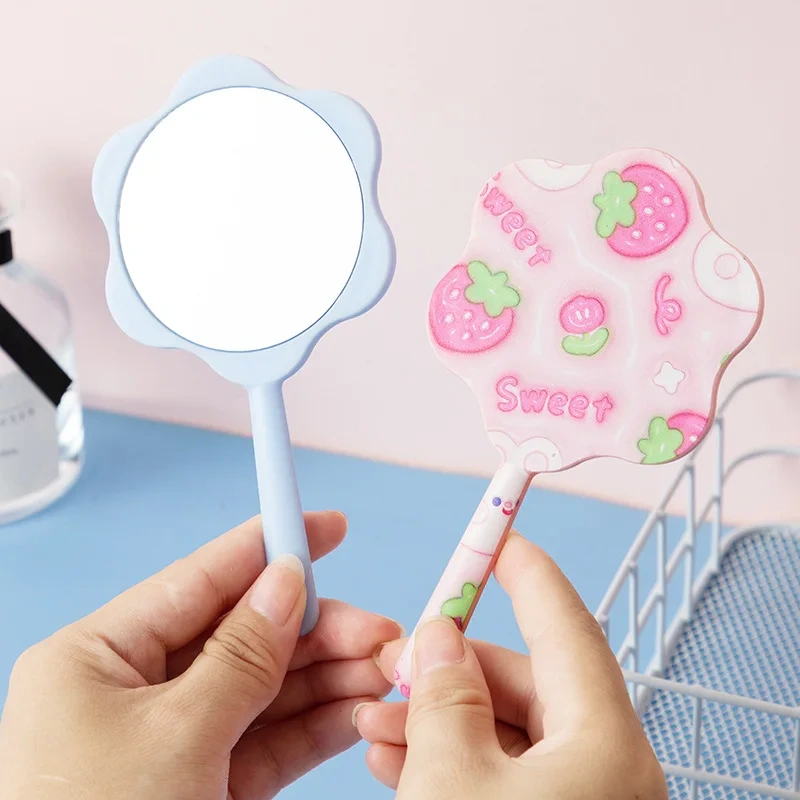 Wholesale Custom Pocket Mirror Square Small Cute Travel Makeup Mirror Customizable Compact Mirror Custom Logo