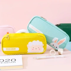 Promotional Custom Pencil Case For School Pencil Case For Kids Children Korean Anime Cartoon Pencil Bag For Boys