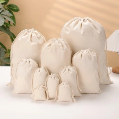 Wholesale Gft Velvet Cotton Satin Drawstring Bag String Canvas Drawstring Makeup Bag Custom Drawstring Bag With Logo