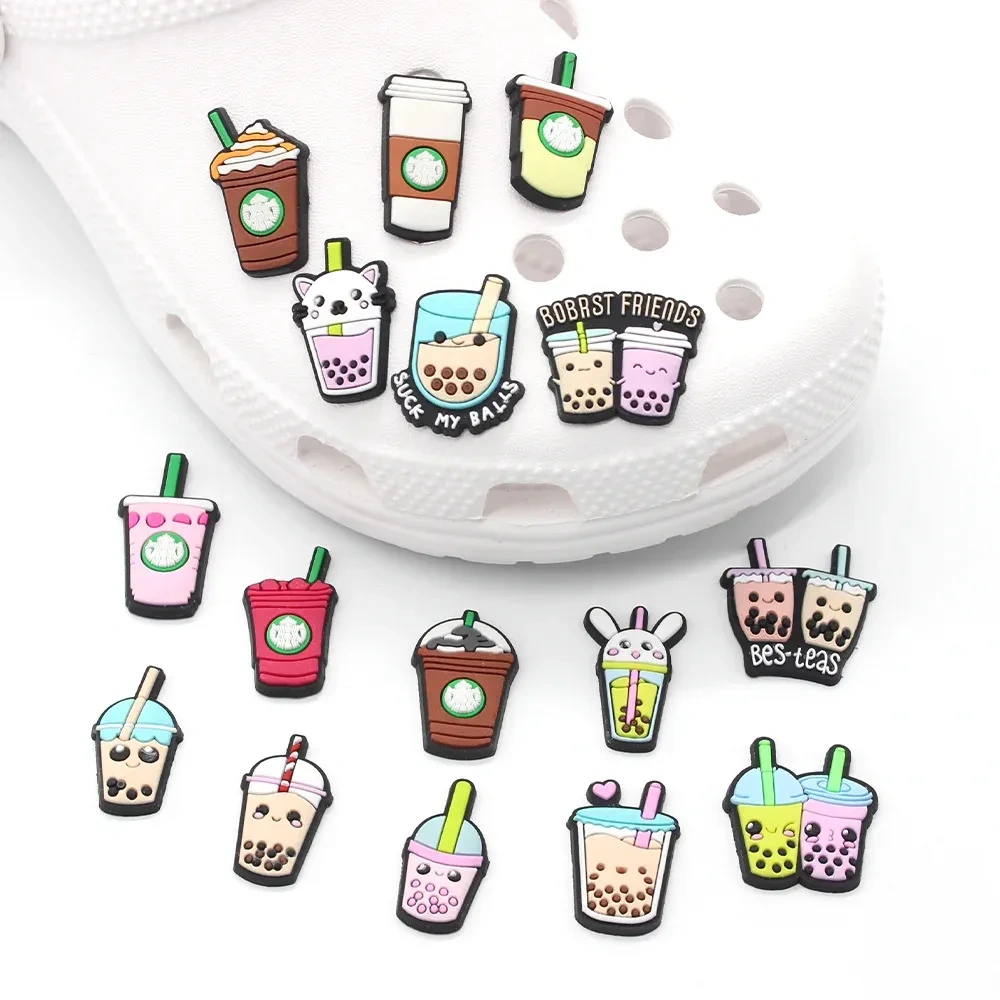 Wholesale Food Christmas Sports Football Animal Car Cartoon Anime Luxury Shoe Charms Pvc Rubber Soft Custom Shoe Charm Logo