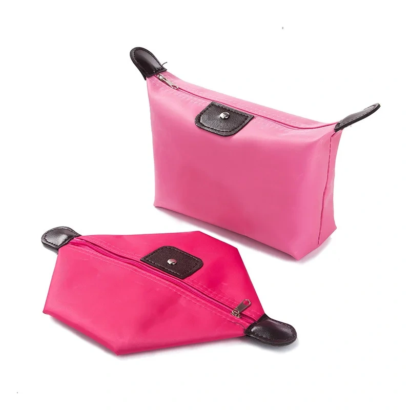 Wholesale Fashion Makeup Bag Small Waterproof Travel Beauty Case Pouch Toiletry Bag Custom Logo Zipper Cosmetic Bags For Makeup