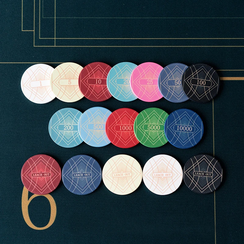 Magnetic Metal Poker Chip Golf Ball Markers