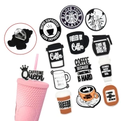 Wholesale Custom Straw Topper For Tumbers Anime Silicone Straw Toppers Halloween Straw Toppers Charms