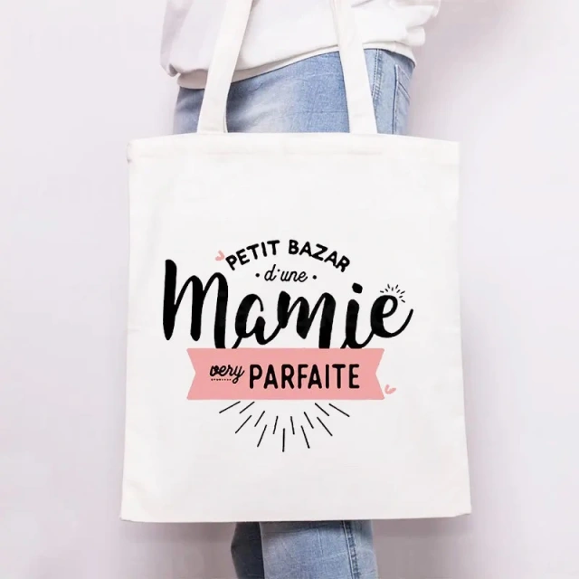 Canvas Tote Bag With Custom Printed Logo Wholesale Large Shopping Cotton Totes Bags With Zipper Pocket Cheap Women's Bags
