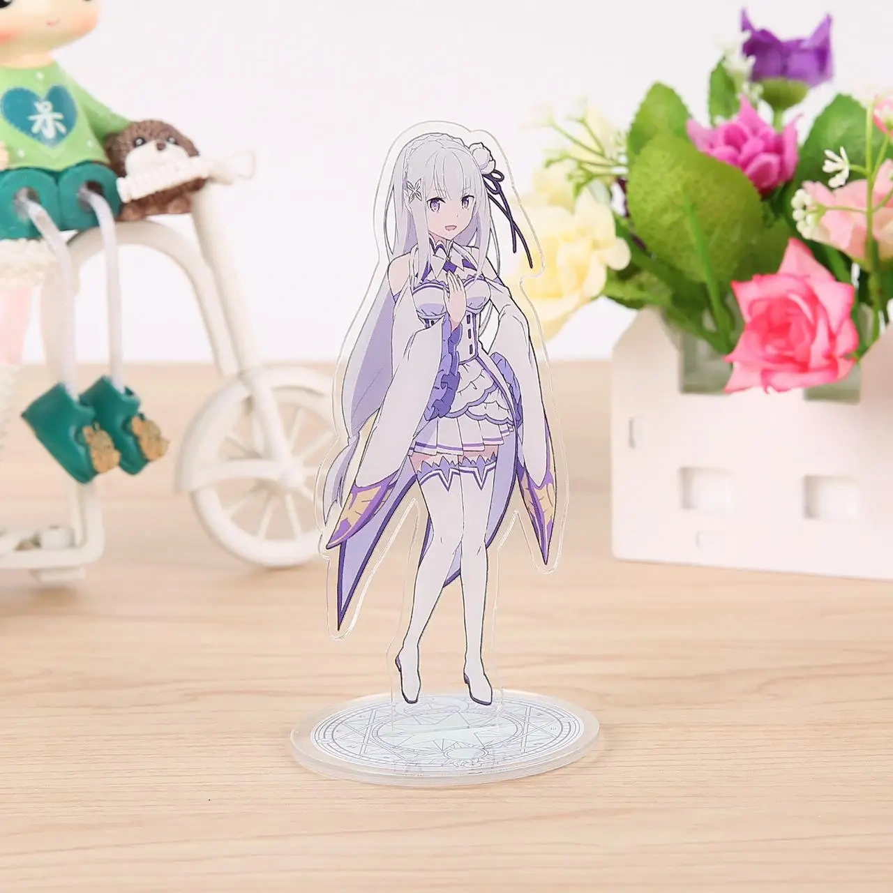 Acrylic Character Standees Light Acrylic Display Standee Acrylic Cartoon Kpop Anime Standee Custom Keychain Charms