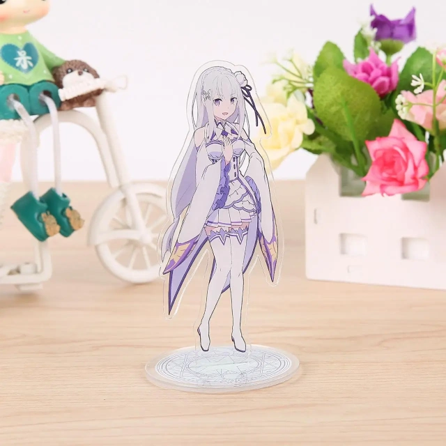Acrylic Character Standees Light Acrylic Display Standee Acrylic Cartoon Kpop Anime Standee Custom Keychain Charms