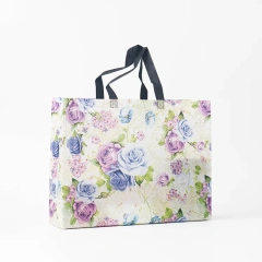 New Arrival Custom Logo Foldable Recycle Non Woven Bag Tote Grocery Promotion Eco Friendly Shopping Bag
