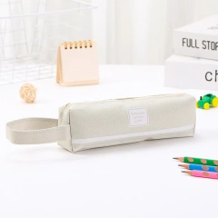 Wholesale Pencil Cases Bags With Custom Logo Cute Cartoon Girl Beautiful Pencil Bag School Pencil Bag Canvas