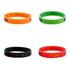 Promotion Wide Printing No Excuses Qr Code Gospel Silicone Bracelet Glow Silicone Bracelet Glitter Silicone Wristband