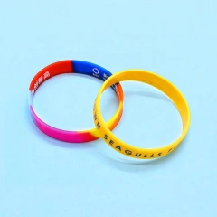 Wholesale New Debossed Wrist Bands Personalized Scented Silicone Bracelet Promotion Gift Custom Thin Rubber Silicone Wristband