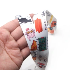 Wholesale Phone Printed Lanyard Design Custom Nylon Lanyards Keychain Polyester Lanyards With Logo Custom
