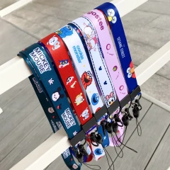 Wholesale Phone Printed Lanyard Design Custom Nylon Lanyards Keychain Polyester Lanyards With Logo Custom
