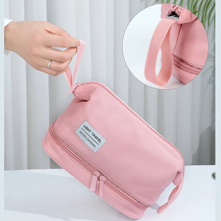 Luxury Travel Cosmetic Bag Cases for Women Waterproof Professional Makeup Bag Travel Case Custom Logo Make up Brush Set With Bag