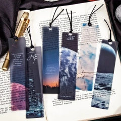 Promotional Bookmarks For Gift Sublimation Butterfly Acrylic Bookmark For Book 3d Cute Cartoon Anime Bookmark Custom Book Mark