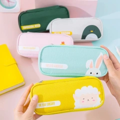 Promotional Custom Pencil Case For School Pencil Case For Kids Children Korean Anime Cartoon Pencil Bag For Boys