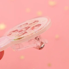 Custom Acrylic Pin Manufacturer Cartoon Anime Acrylic Hair Pin  Epoxy Lapel Pin Bage Koala Custom Shape Acrylic Keychain