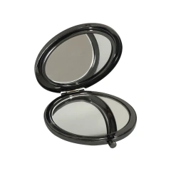 Personalized Wholesale Customised MakeUp Vanity Engraved Blank  Logo Sliver Rose Gold Mirror