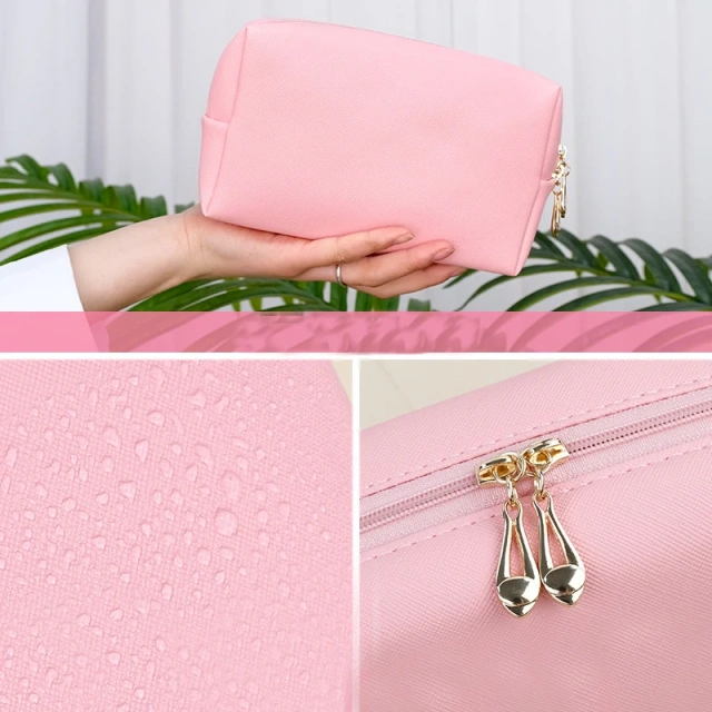 Wholesale Pouch Waterproof Zipper Cosmetic Bags Cases Custom Logo Travel Make up Bag for Women Custom Makeup Bag Professional