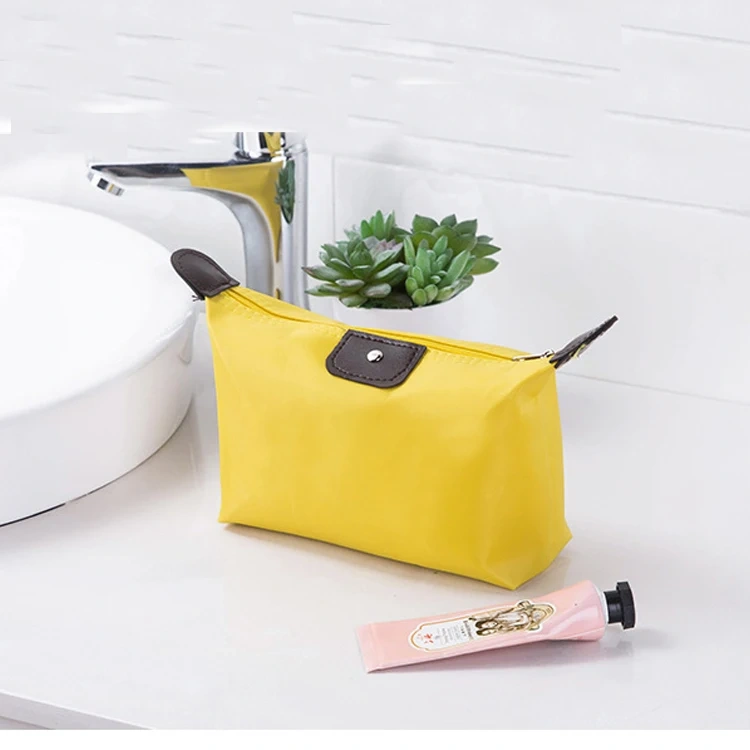 Wholesale Fashion Makeup Bag Small Waterproof Travel Beauty Case Pouch Toiletry Bag Custom Logo Zipper Cosmetic Bags For Makeup