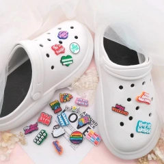 Custom PVC Mini Cute Animals Letter Shoe Accessories Wholesale Shoes Charms Designer Shoe Charm New Arrival