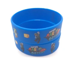 Custom Logo Luxury Promotional Gift Baby Silicone Wristbands Personalized Free Design Sport Silicone Bracelet