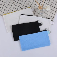 Custom Logo Cute Pencil Case&Bags Canvas School Pencil Case For Girls Boy Kawaii Pencil Case For Kid