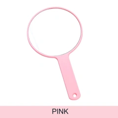 Mini Cosmetic Handheld Mirror Vintage Custom Small Round Hand Held Make Up Mirror With Handle