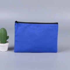 Custom Large Capacity Canvas Pen Pencil Case Bag Storage Pouch Stationery Bag for School Office Cute Kawaii Makeup Bag Marker