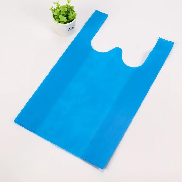Custom Non-woven Tote Bag With Logo Laminated Non Woven Bag Recycle Reusable Grocery Gift T Shirt Non Woven Shopping Bag