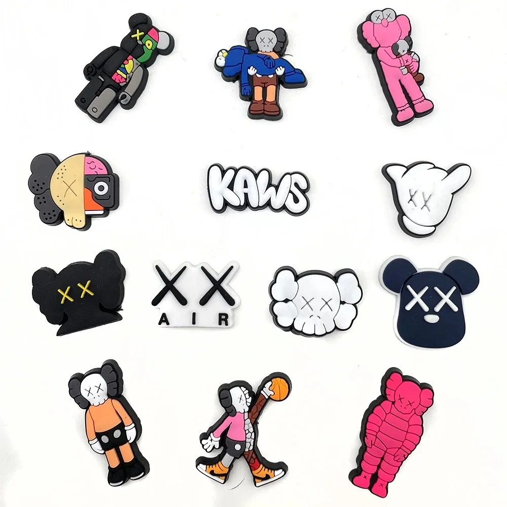 Wholesale Bulk Light Up Shoe Charms For Sneakers Pvc 3d Cartoon Anime Shoe Lace Charms Clog Design Custom Shoe Charms