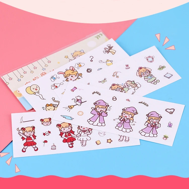 Custom Cute 3d Anime Kids Motion Stickers With Logo Hologram 3d Lenticular Wall Car Sticker Label Waterproof Wallpaper Sticker