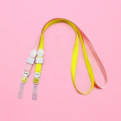 Custom Logo Dye Sublimation Promotional Custom Printed Neck Polyester Lanyard With Logo Free Sample