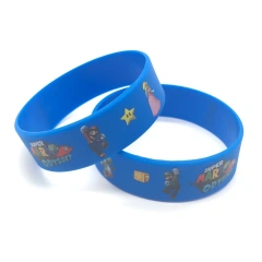 Custom Logo Luxury Promotional Gift Baby Silicone Wristbands Personalized Free Design Sport Silicone Bracelet