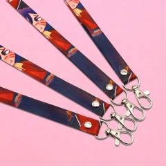 Custom Logo Dye Sublimation Promotional Custom Printed Neck Polyester Lanyard With Logo Free Sample