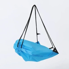 Sublimation Logo Sport Draw String Bag Custom Waterproof eco-friendly Nylon Drawstring Bags Shoe 210d Polyester Drawstring Bag