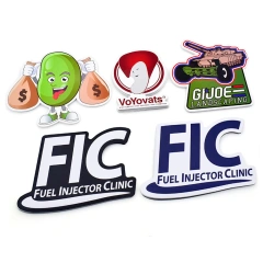 Promotional Cute Kawaii Cartoon Anime Logo Stickers Custom Packing Label Sticker Printer Die Cut Holographic Decorative Stickers