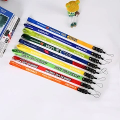 Wholesale Phone Printed Lanyard Design Custom Nylon Lanyards Keychain Polyester Lanyards With Logo Custom