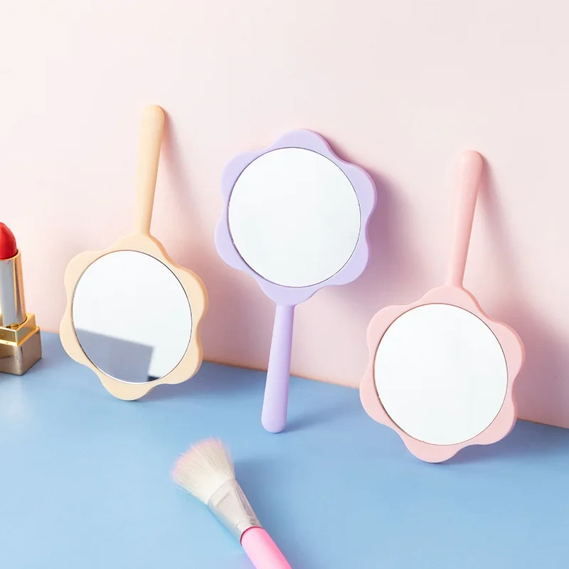Wholesale Custom Pocket Mirror Square Small Cute Travel Makeup Mirror Customizable Compact Mirror Custom Logo