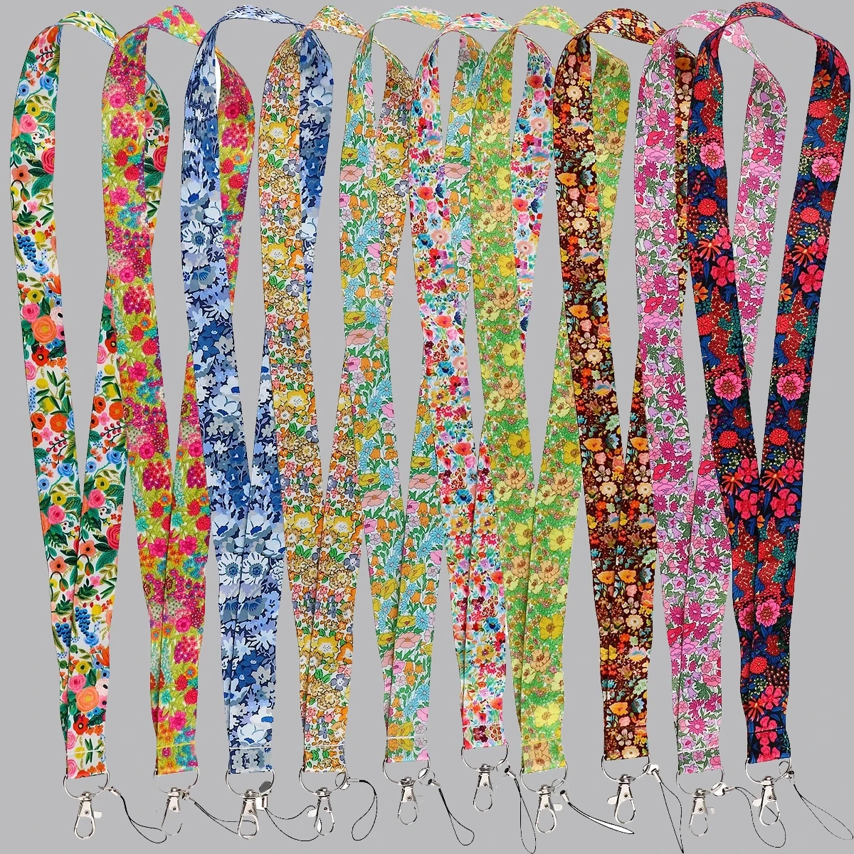 Cute Teacher Key Chain Lanyard Sublimation Accessories Woven Black Lanyard Printing Nurse Polyester Lanyards With Logo Custom