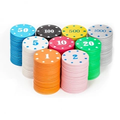 Wholesale Poker Chips For Integrate Chips Poker Set Professional Ceramic Clay Poker Chips With Custom Logo