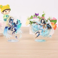 Acrylic Character Standees Light Acrylic Display Standee Acrylic Cartoon Kpop Anime Standee Custom Keychain Charms