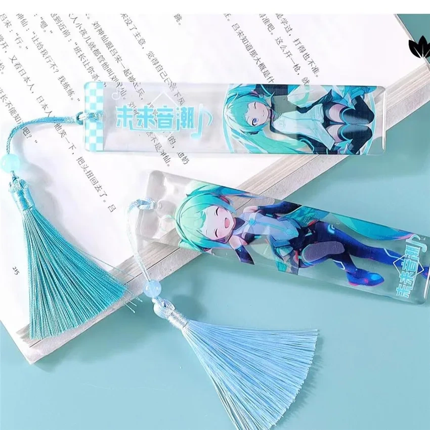 Promotional Bookmarks Book Glitter Sublimation Plastic Clear Acrylic Book Mark Blank Cute Anime Acrylic Bookmarks Custom Logo