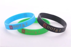 Promotion Wide Printing No Excuses Qr Code Gospel Silicone Bracelet Glow Silicone Bracelet Glitter Silicone Wristband